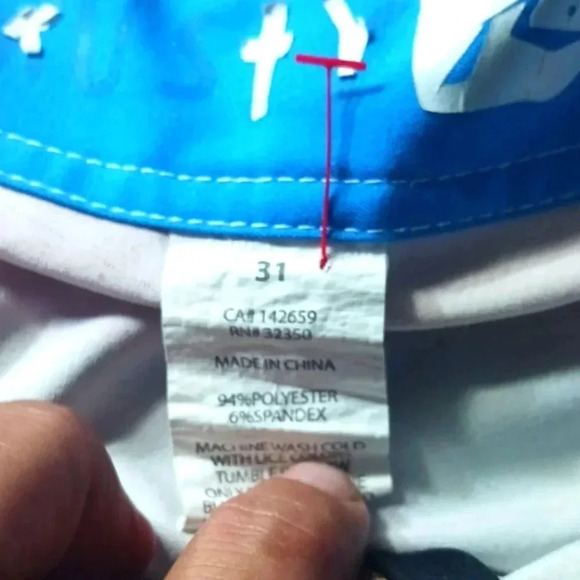 Rusty B.shorts..awesome colors...never used..Smoke-free home.. - Picture 6 of 8